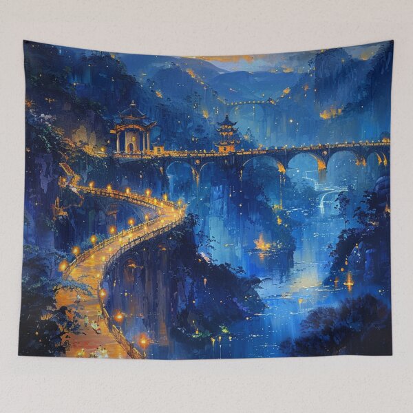 Item preview, Mountain Bridges designed and sold by Dawn van Doorn.
