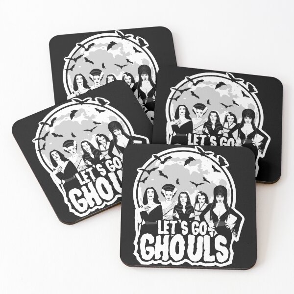 Item preview,  Let's go Ghouls! Version 2 Black designed and sold by RadDadArt.