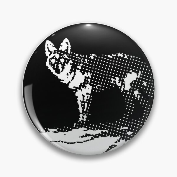 Item preview, Halftone Trail Cam Space Coyote designed and sold by HiddenStash.