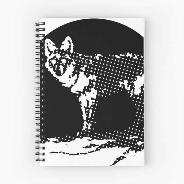 Item preview, Halftone Trail Cam Space Coyote designed and sold by HiddenStash.