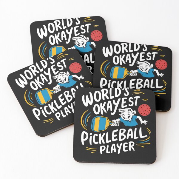 Item preview, World's Okyaest Pickleball Player Paddle  -  Xmas Halloween  designed and sold by Smix Pixels.