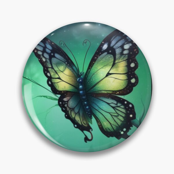 Item preview, Glowing Green Butterfly designed and sold by NicholeRose92.