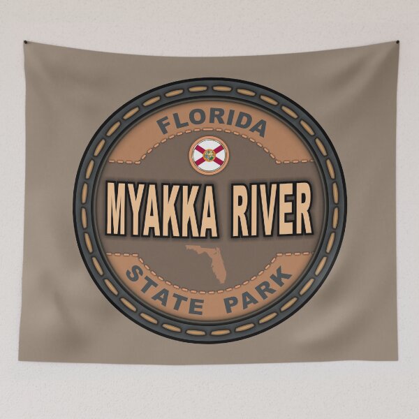 Item preview, Myakka River State Park Florida stitching effect designed and sold by studioss76.