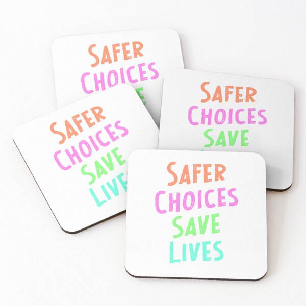 Item preview, Safer Choices Save Lives - Safety Awareness designed and sold by ZAIKY DREAMS.