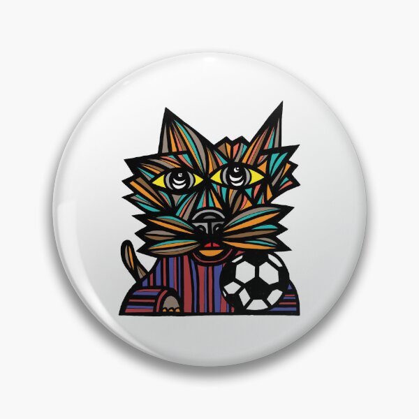 "Kick Kat" Pin