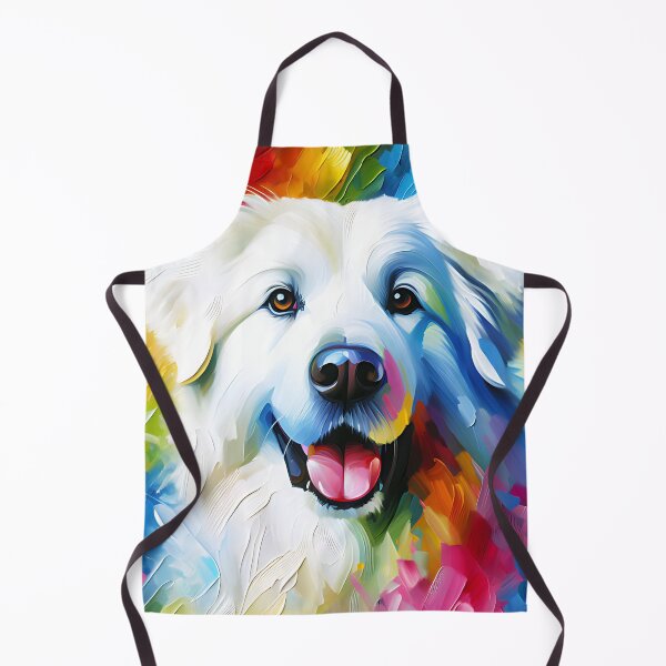 Item preview, Kuvasz Dog Acrylic Print Pet Portrait Dog Lovers designed and sold by Puppy Puzzles Plus.