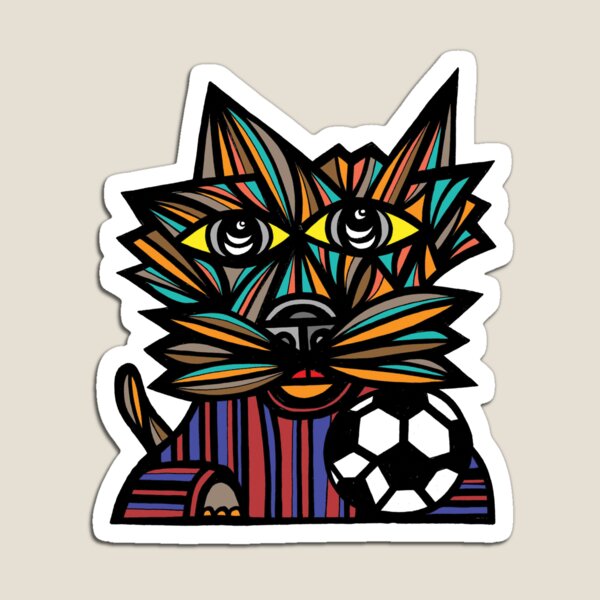 "Kick Kat" Magnet