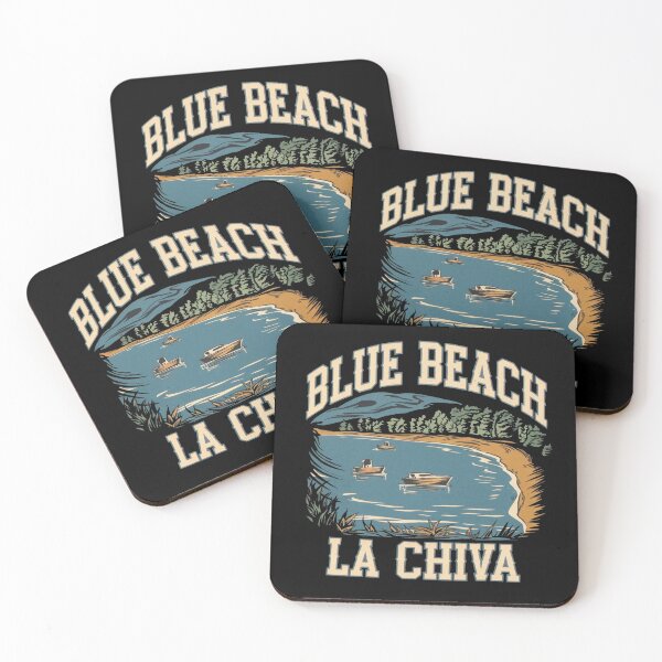 Item preview, Blue Beach La Chiva -  playa la chiva Puerto Rico designed and sold by GroovyDino.