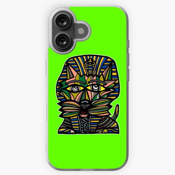 "Pharaoh Kat" iPhone Soft Case