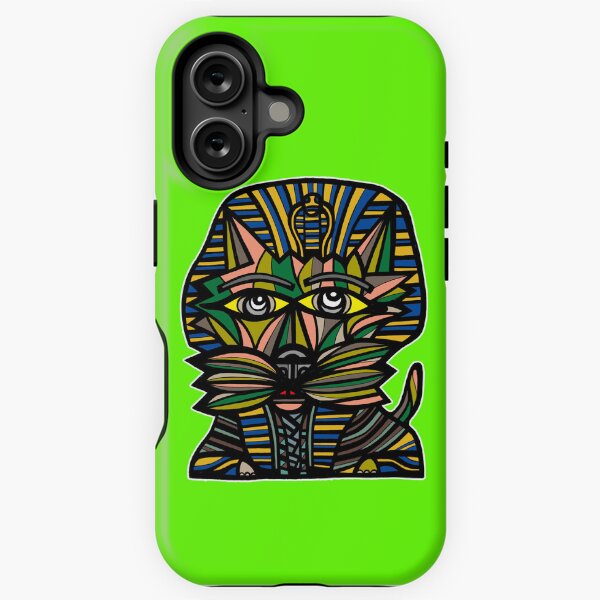 "Pharaoh Kat" iPhone Tough Case