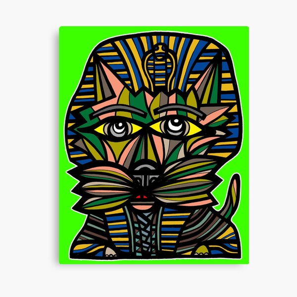 "Pharaoh Kat" Canvas Print