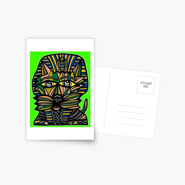 "Pharaoh Kat" Postcard