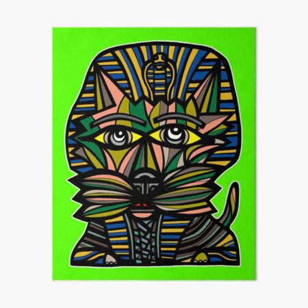 "Pharaoh Kat" Art Board Print