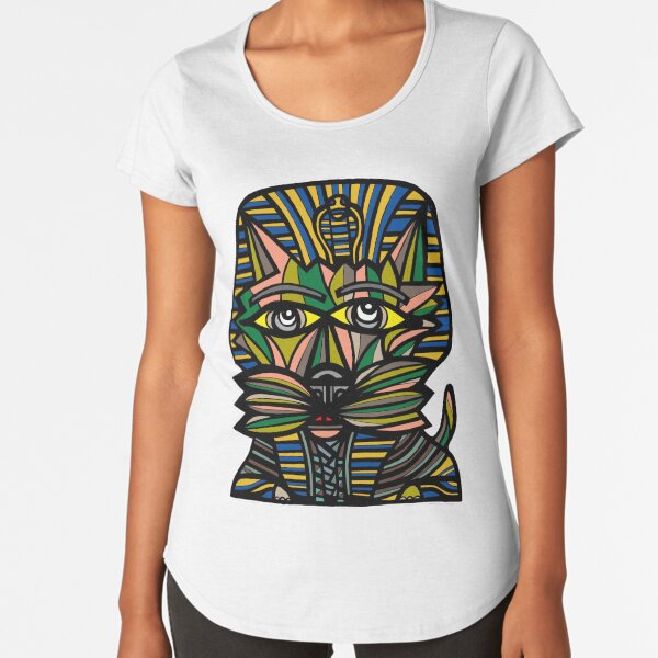 "Pharaoh Kat" Premium Scoop T-Shirt