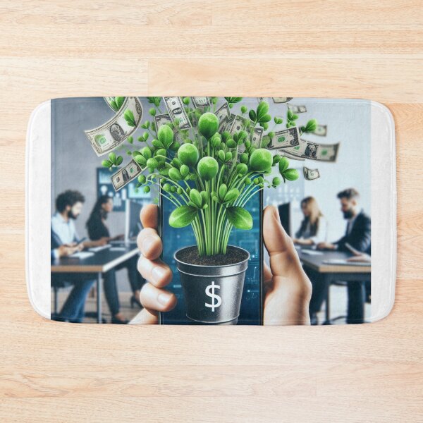 Item preview, Money Tree Digital Wealth Growth Gift Entrepreneurship,Money Tree Entrepreneurs Casual Wear designed and sold by majidi1.