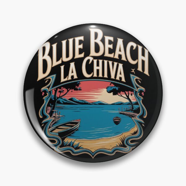 Item preview, Blue Beach La Chiva -  playa la chiva Puerto Rico designed and sold by GroovyDino.