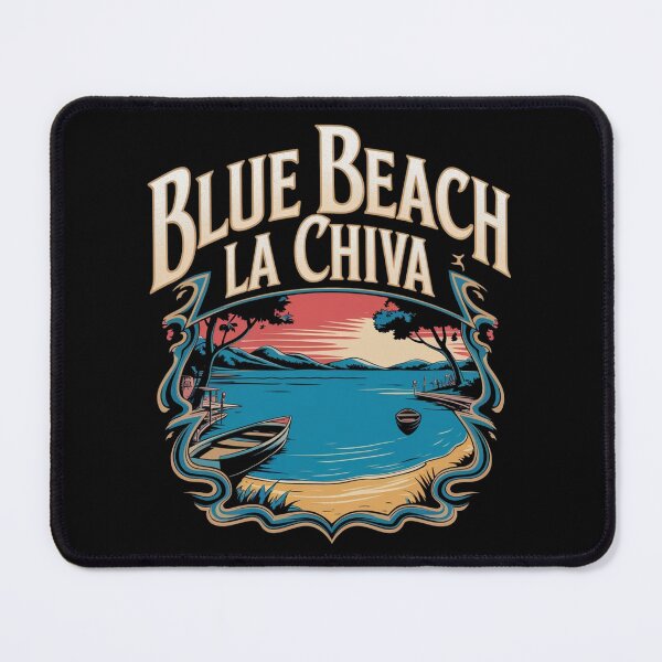 Item preview, Blue Beach La Chiva - playa la chiva Puerto Rico designed and sold by GroovyDino.