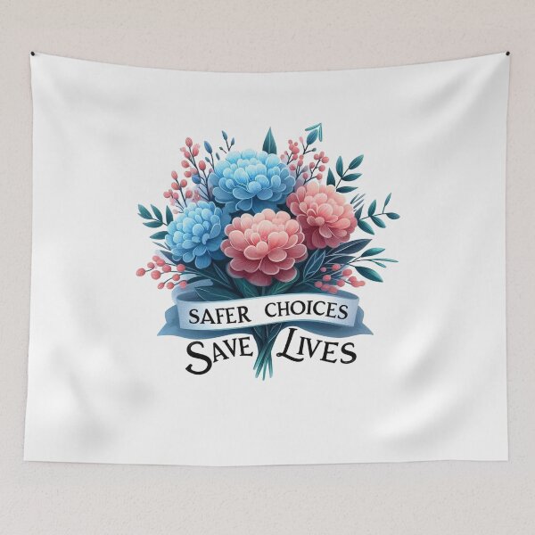 Item preview, Safer Choices Save Lives  designed and sold by ZAIKY DREAMS.