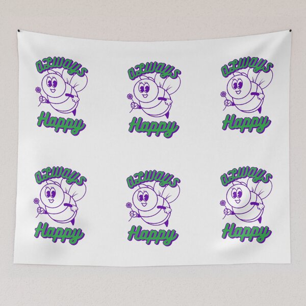 Item preview, Always Happy T-shirt designed and sold by Akira-closet.