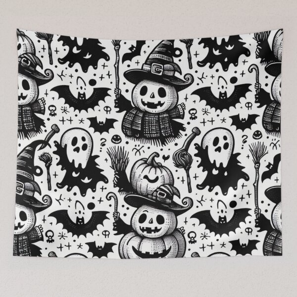 Item preview, Cute Retro Halloween pattern designed and sold by Travelcases.