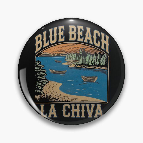 Item preview, Blue Beach La Chiva -  playa la chiva Puerto Rico designed and sold by GroovyDino.