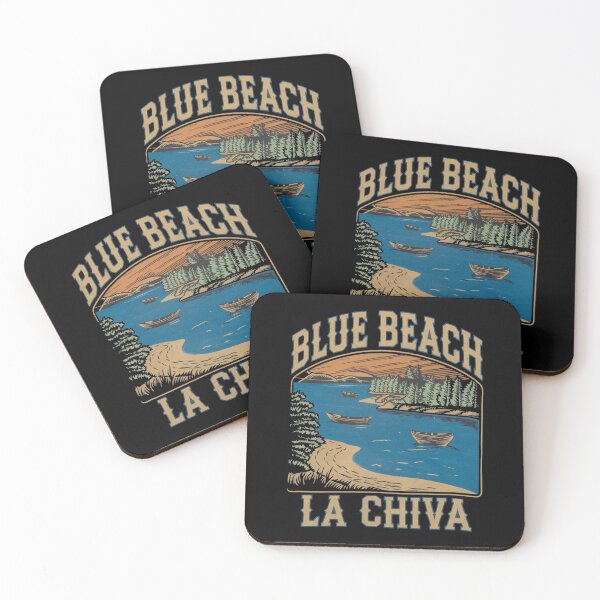 Item preview, Blue Beach La Chiva -  playa la chiva Puerto Rico designed and sold by GroovyDino.