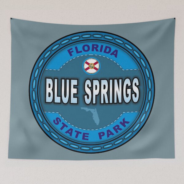 Item preview, Blue Springs Florida State Park stitching effect designed and sold by studioss76.