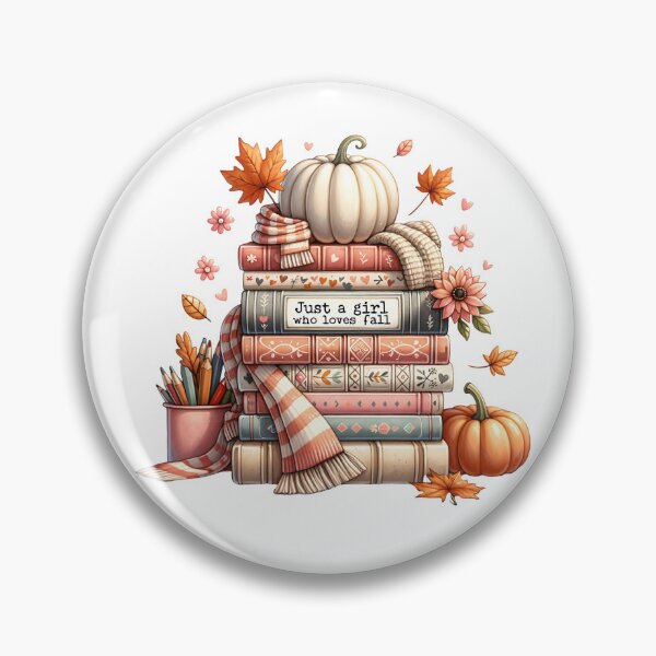Item preview, Just a Girl Who Loves Books t-shirt apparel totes Fall  designed and sold by LindaHanesArt.