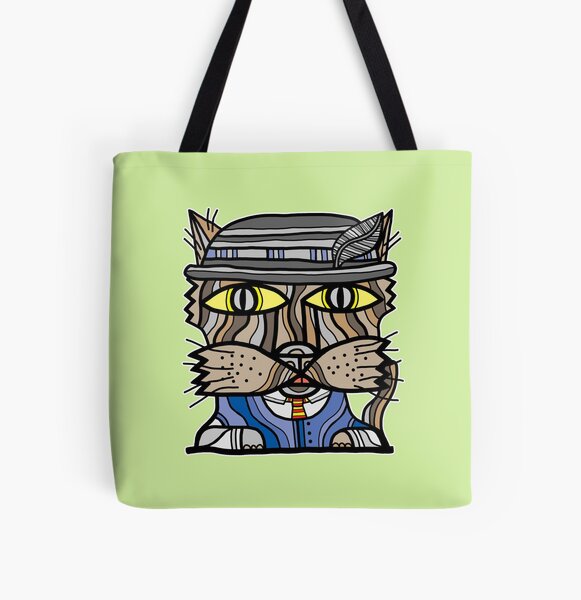 "Sophisticated" All Over Print Tote Bag