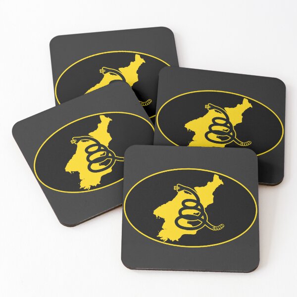 Item preview, NORTH KOREA - Freedom Is The Superpower - Modern Gadsden Snake Flag - Dont Tread On Me design designed and sold by pelagio.