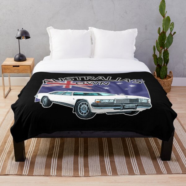 Item preview, White Classic Australian WB Holden Statesman Caprice – Vintage Car Art designed and sold by Michael van der Hoorn.