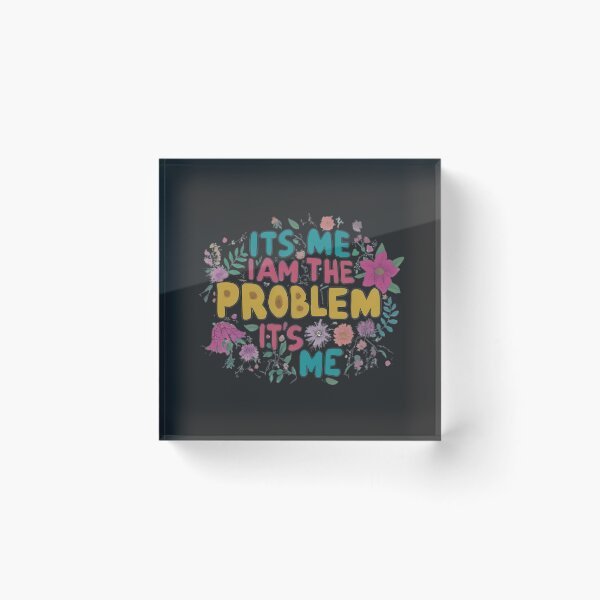 Item preview, Playful "It's Me, I Am The Problem" Sticker designed and sold by magicalshops.