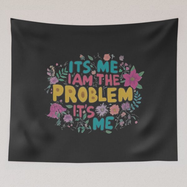 Item preview, Playful "It's Me, I Am The Problem" Sticker designed and sold by magicalshops.