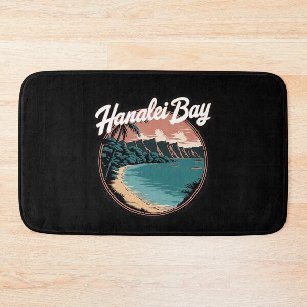 Item preview, Hanalei bay Beach - Hawaii Kauai United States designed and sold by GroovyDino.