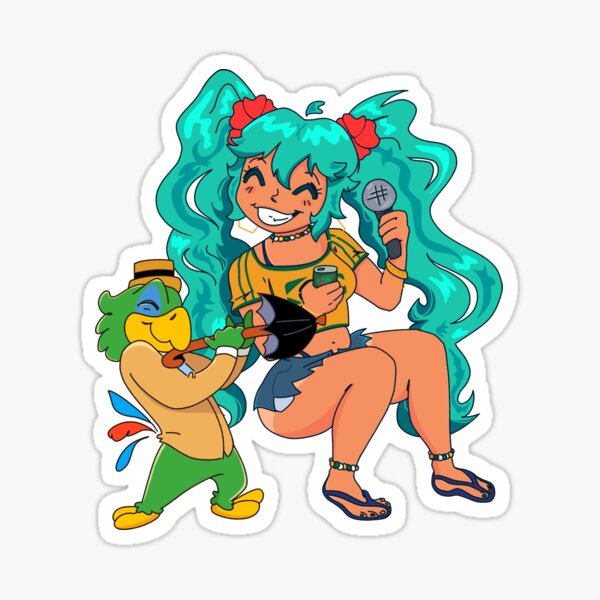 Item preview, brazilian miku and jose carioca designed and sold by Inters-cat-shop.
