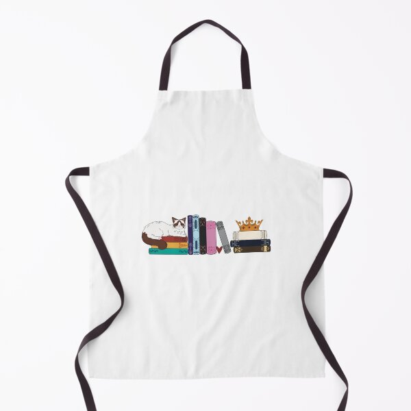 Item preview, Cat and books designed and sold by The Tsundoku Chronicles .