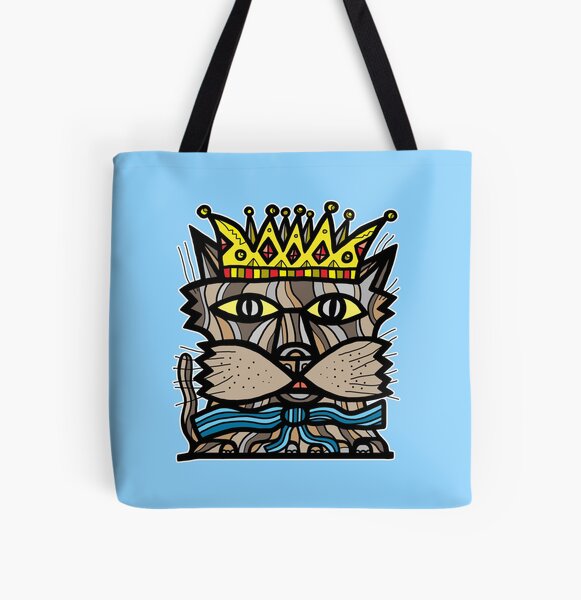 "Royalty" All Over Print Tote Bag