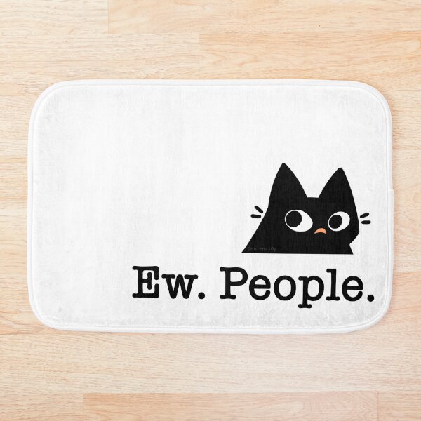 Item preview, Ew. People. - Black Cat designed and sold by Solena Joy.