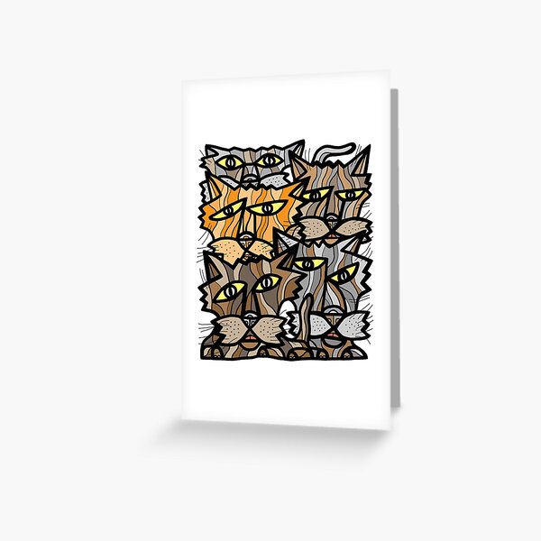 "Fun Kats" Greeting Card