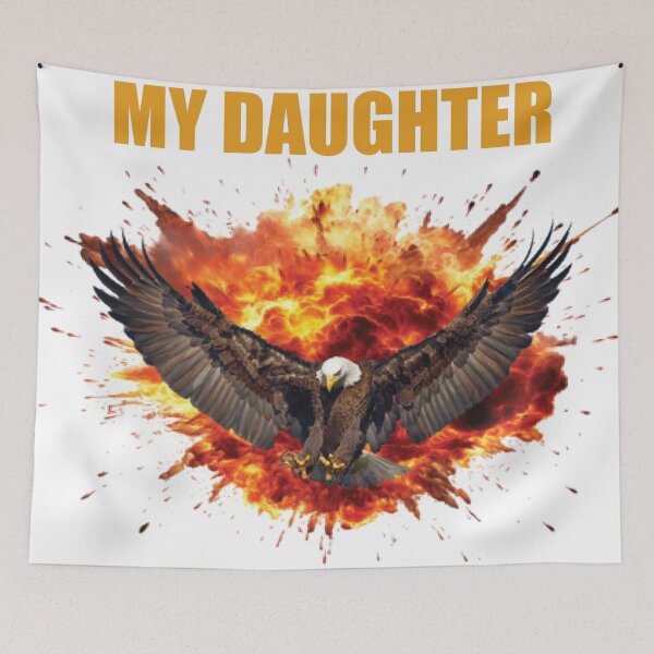 Item preview, My Daughter is an Eagle designed and sold by ZackZiegler.