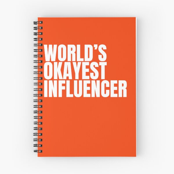 Item preview, World's Okayest Influencer - White designed and sold by Cutsandsparks.