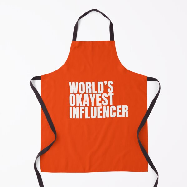 Item preview, World's Okayest Influencer - White designed and sold by Cutsandsparks.