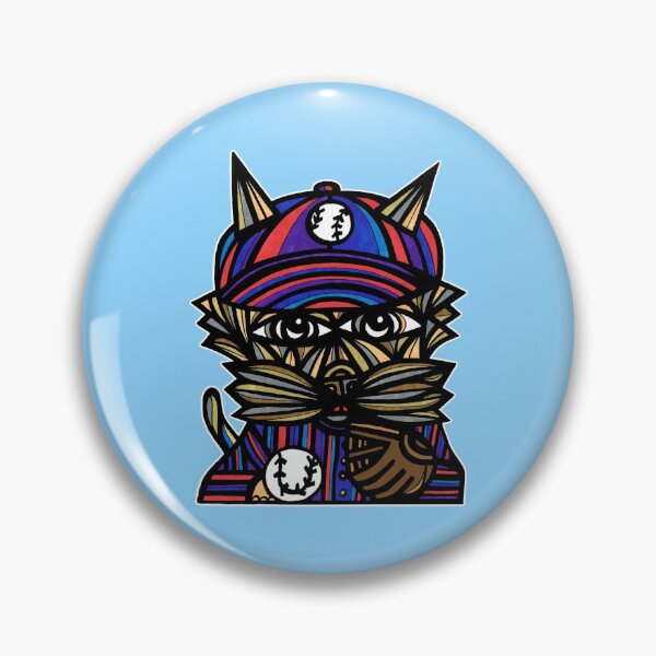 "Baseball Kat" Pin