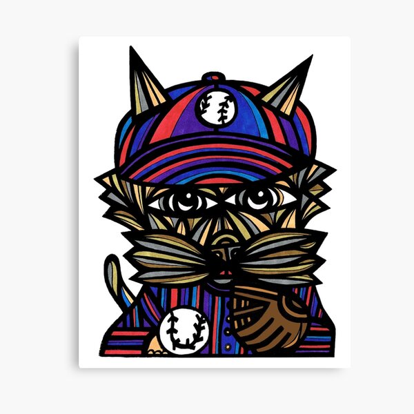 "Baseball Kat" Canvas Print