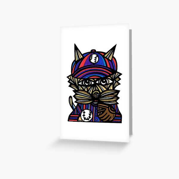 "Baseball Kat" Greeting Card