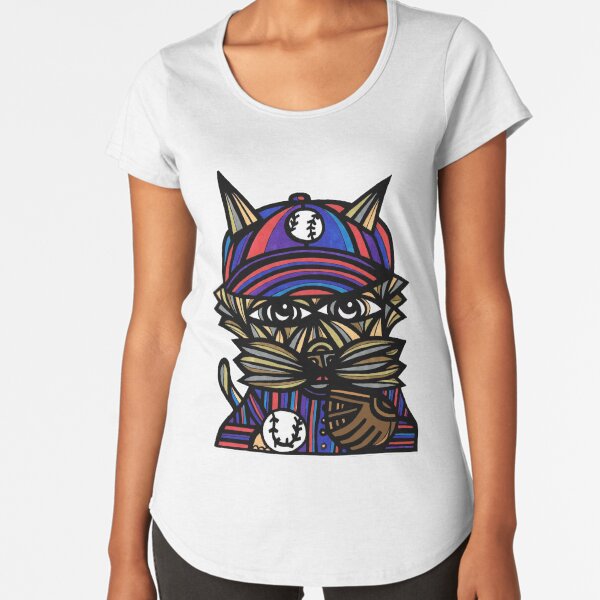 "Baseball Kat" Premium Scoop T-Shirt