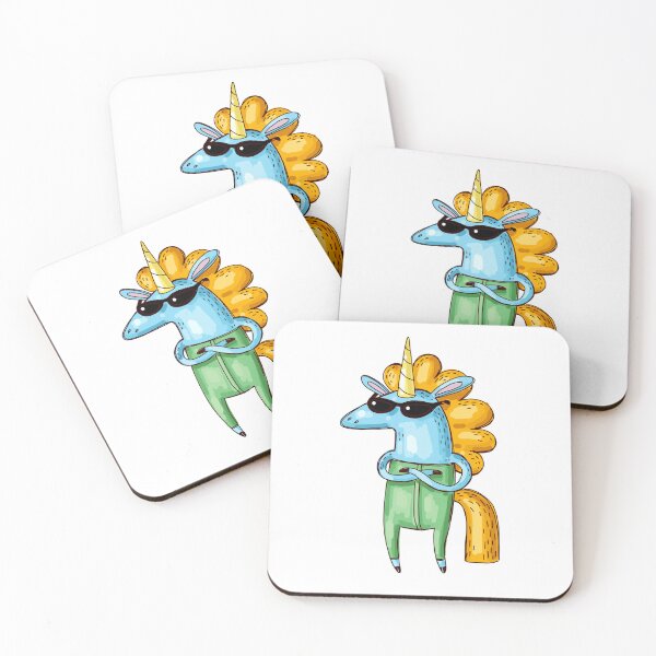 Item preview, Cool Cartoon Unicorn designed and sold by FrozenRoscoe.