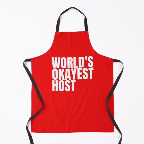 Item preview, World's Okayest Host - White designed and sold by Cutsandsparks.