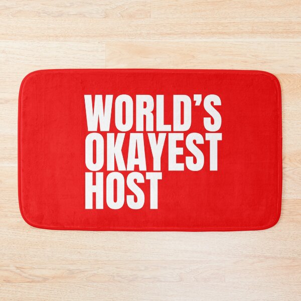 Item preview, World's Okayest Host - White designed and sold by Cutsandsparks.