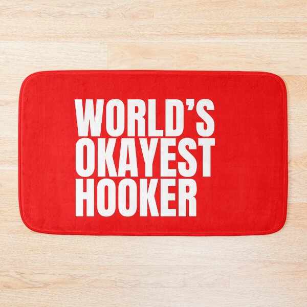 Item preview, World's Okayest Rugby Hooker - White designed and sold by Cutsandsparks.